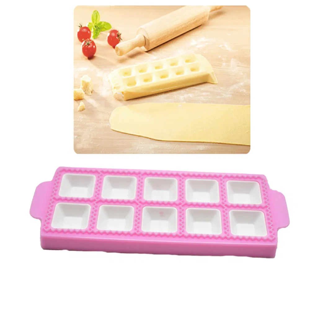 Multifunction Plastic Ravioli Mould DIY Baking Tools Italian Dumplings Mold