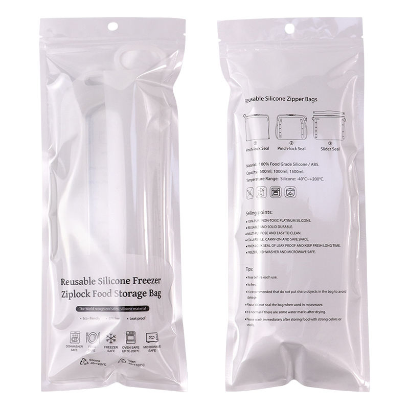 Многоразовые силиконовые пакеты для хранения еды