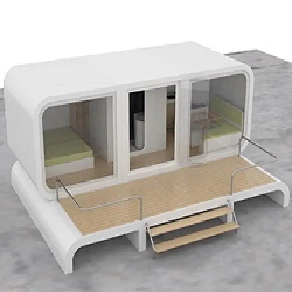 China Manufacture Prefabricated Modular Apple Cabin 20FT 40FT Detachable Portable Mobile Weather Sealing Design House for Wind Rain Proof for Sale