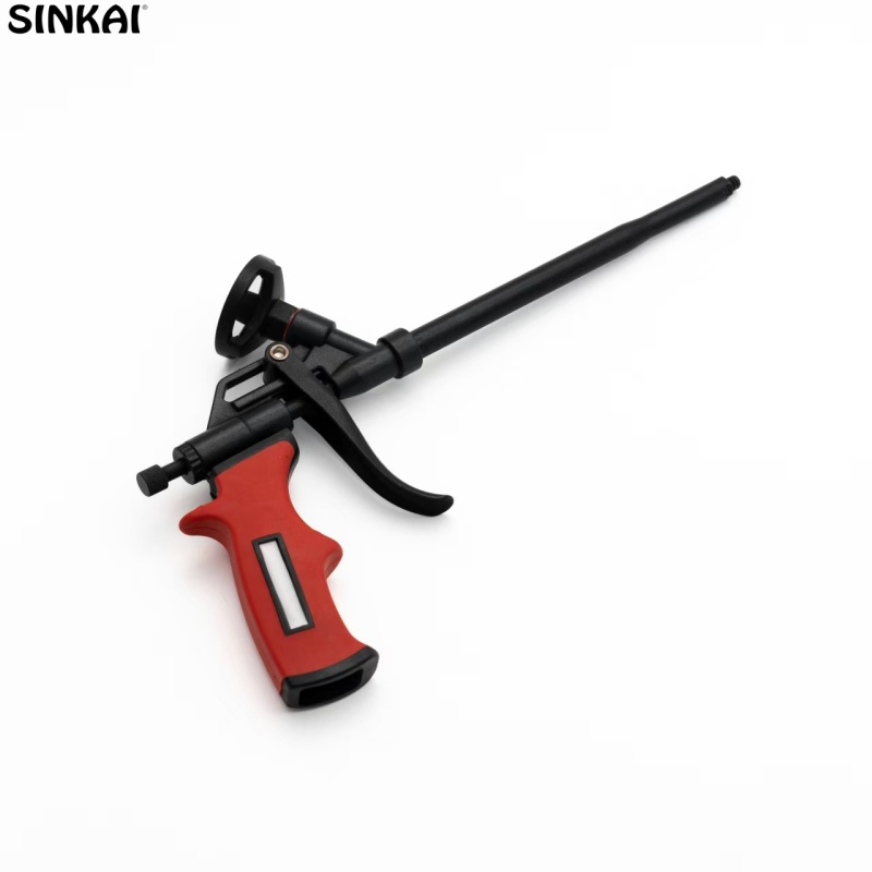 Air Operated Zinc Alloy Styrene Styrofoam Sealant Caulking Gun Paint Spray Gun Polyurethane Foam Caulk Gun