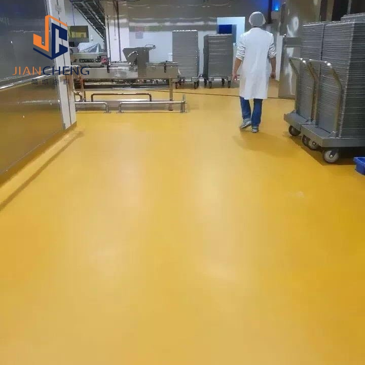 Four-Component High-Strength Polyurethane and Cementitious Based for Flooring in The Seafood Industry