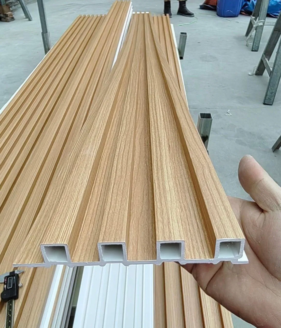 Eco-Friendly Interior Exterior Decorative WPC Wood Plastic Composite Wall Panel