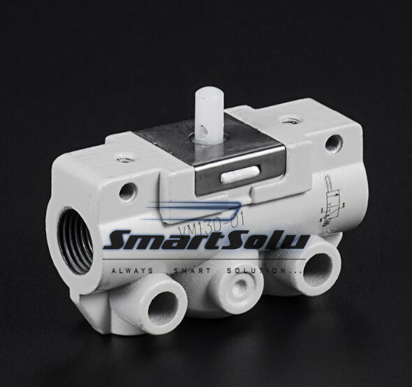 Пневматический клапан SMC VM121-01-00A ручной роликовый