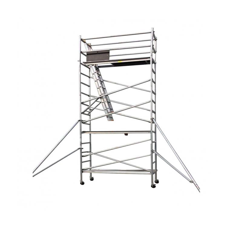 Heavy Duty Aluminum Scaffolding Sheeting Steel Ring Lock Scaffolding