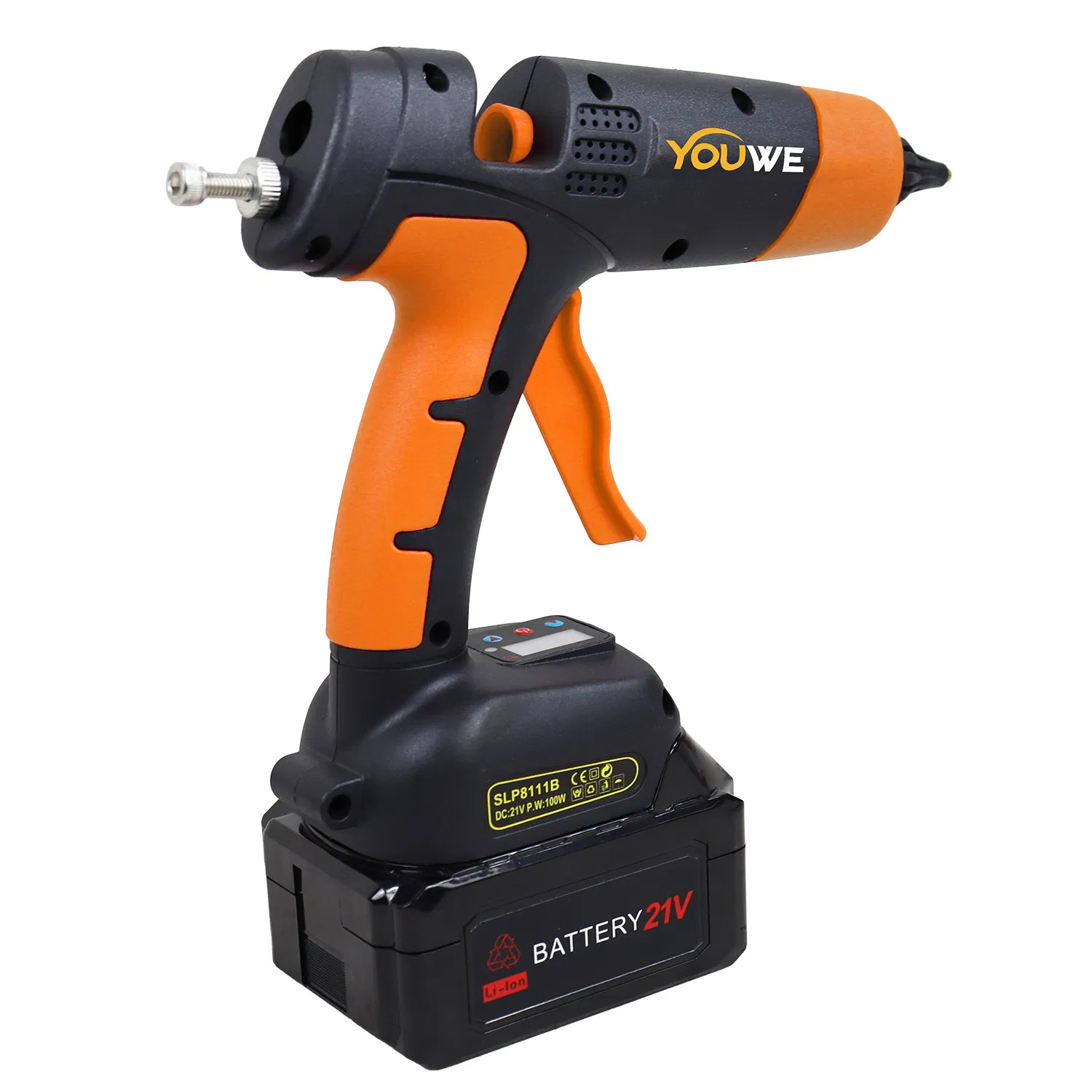 Electric Melt Glue Gun with Fast Heating Adjustable Temperature for Precision Work