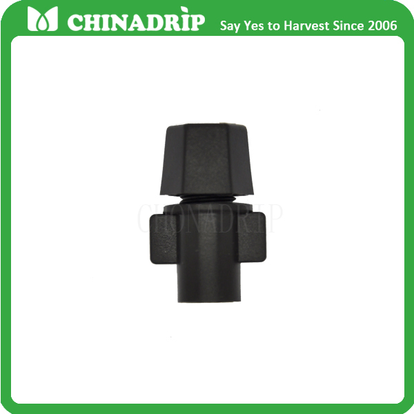 One Outlet Fogger Black Nozzle Green House Sprinkler Set