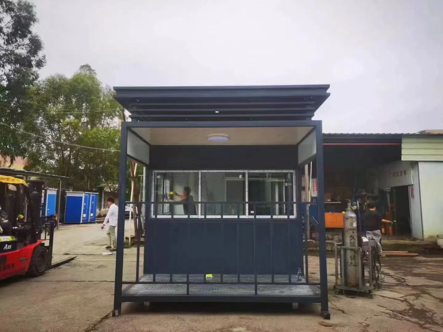 Prefabricated Modular Container House Entrance Access Control House