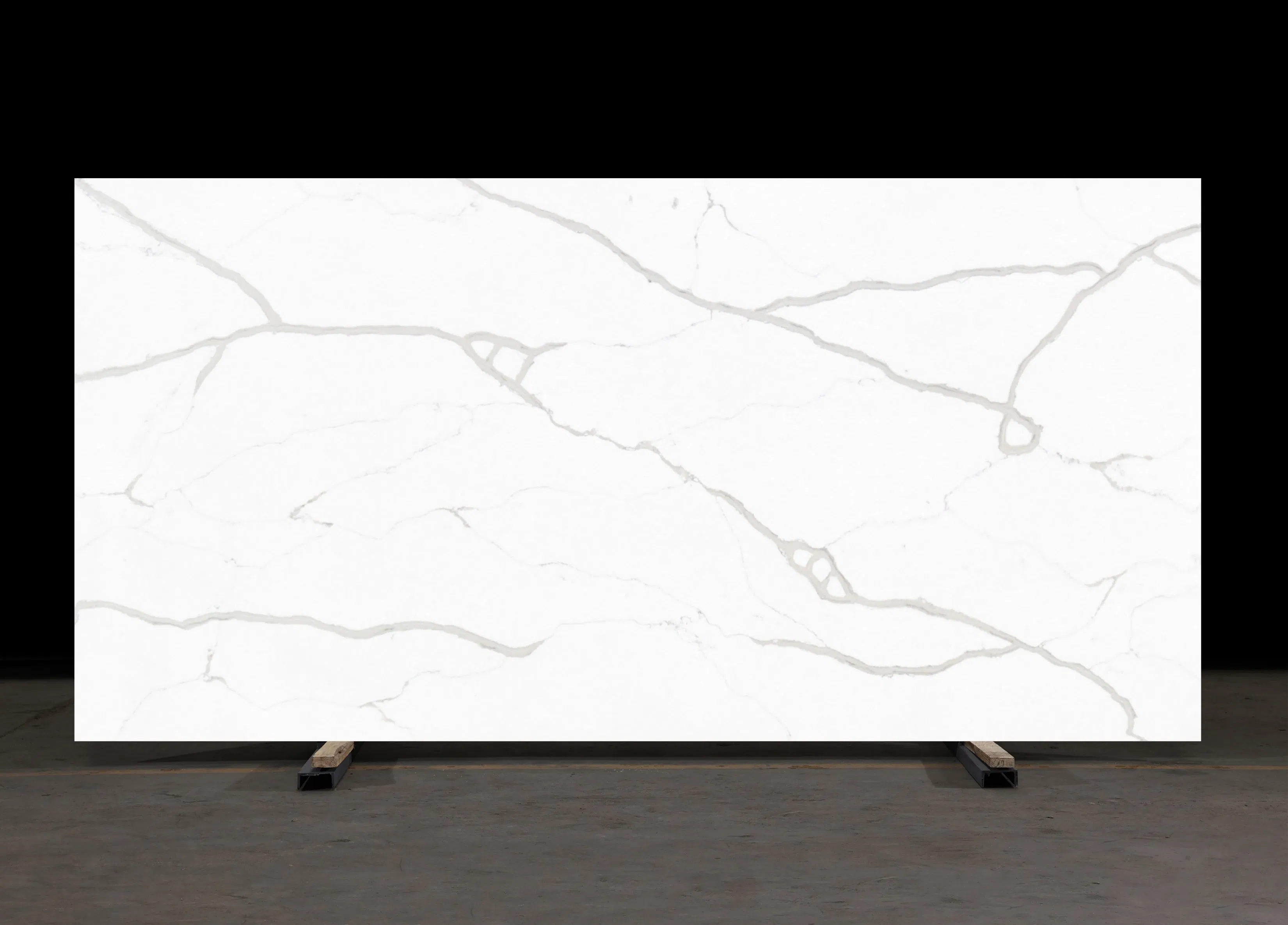 Silica Free Artificial Quartz Slab Safe for Indoor & Commercial Use