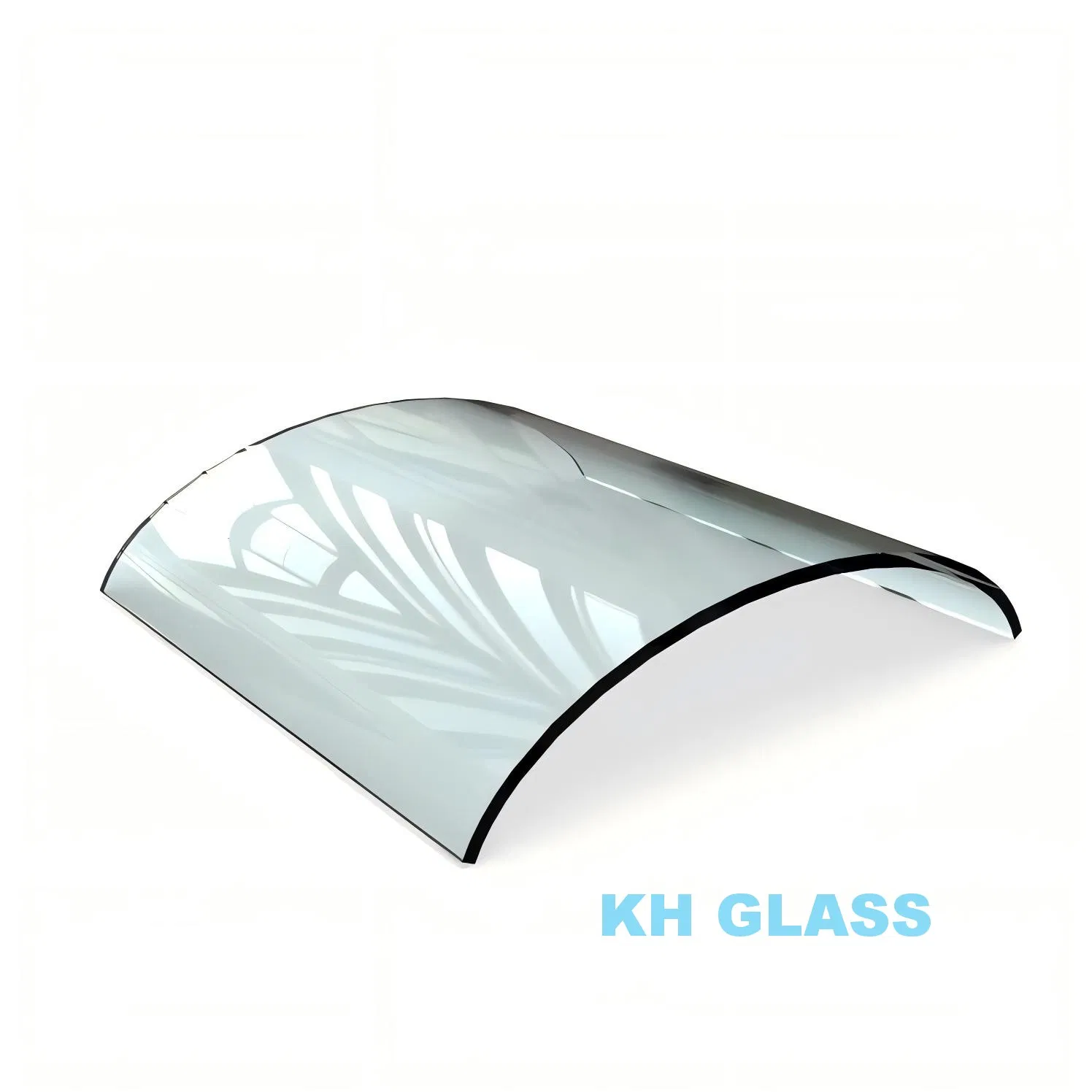 Extra Clear Curved Safety Glass 19mm 22mm 25mm Thick Architectural Tempered Glass