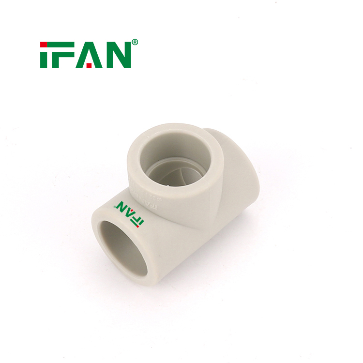 Ifanpro OEM ODM All Type PPR Pipe Fitting Plumbing System Tee Connector Fitting PPR