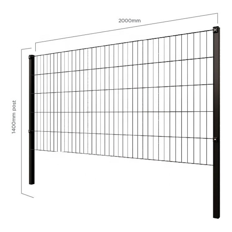 High-Quality 2D Metal Fence Solutions for Residential Areas