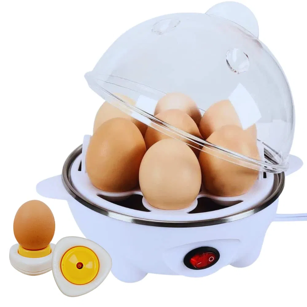 Scrambled Quick Breakfast Auto Shut off Rapid Electric Piercer Egg Cooker Boiler