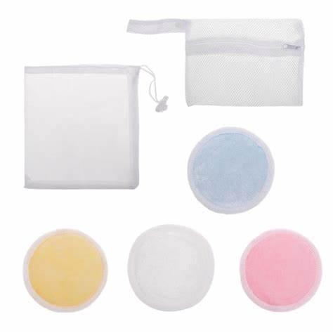 Wholesale Facial Make up Smooth Single Customized Shape Cotton Pads