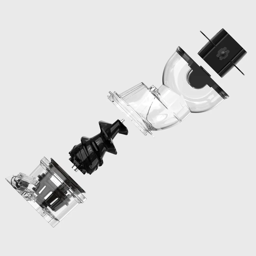 250W Slow Masticating Fruit Juicer with Lower Noise Easy to Clean