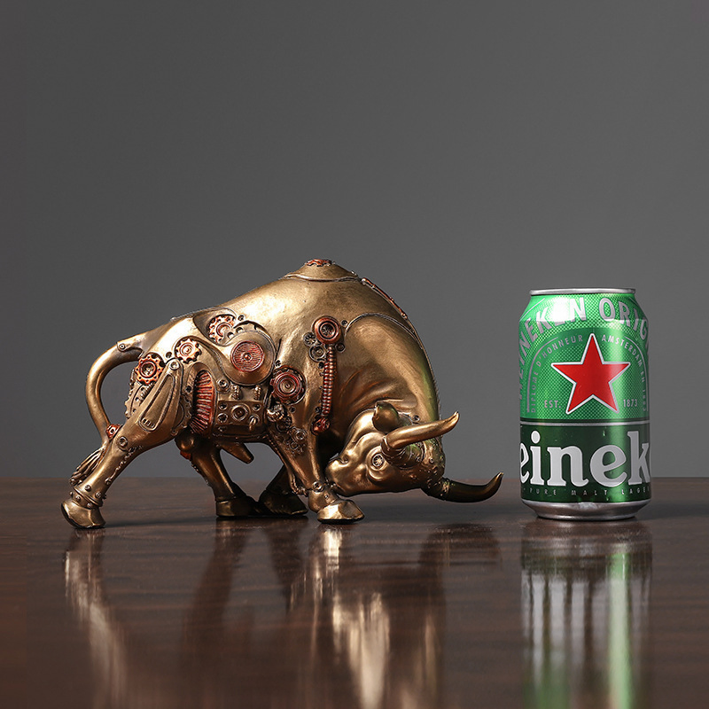 Taurus Figurine Resin Ornament Living Room Decoration Wbb27614