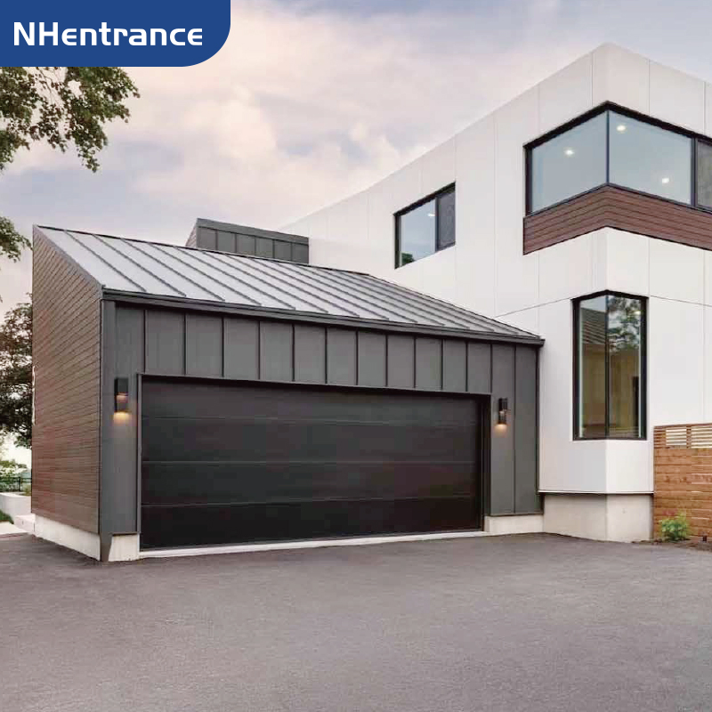 Residential and Commercial Garages Hot Sale High Strength Security Galvanized Weather Resistance Automatic Sectional Garage Door