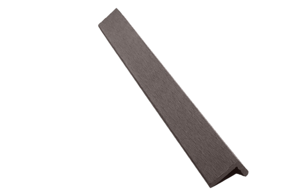 48*30mm WPC Decking Edge Covering L Trim Corner Skirt Board