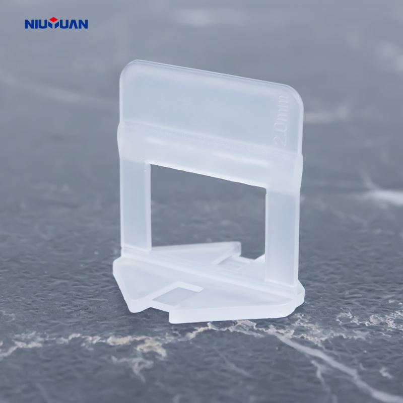 OEM Modern Design PP Ceramic Tile Leveling System Clips 100PCS/Bag High Quality Floor Tile Spacer Accessories 0.5-4.5mm