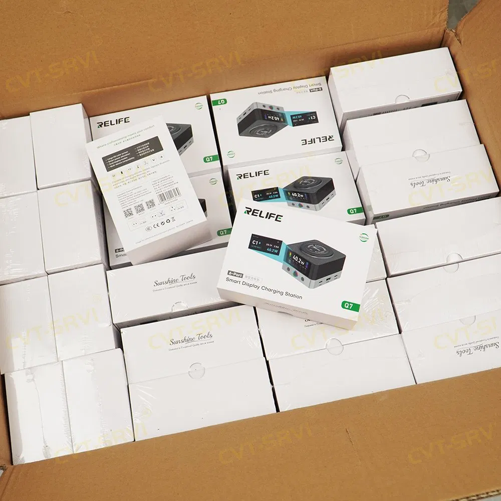 Tools Mobile Phone Repair Fast Charging Station with 6-Port Smart Multi-Port Charging Compatible with Multiple Charging Protocols Smart 15W Wireless