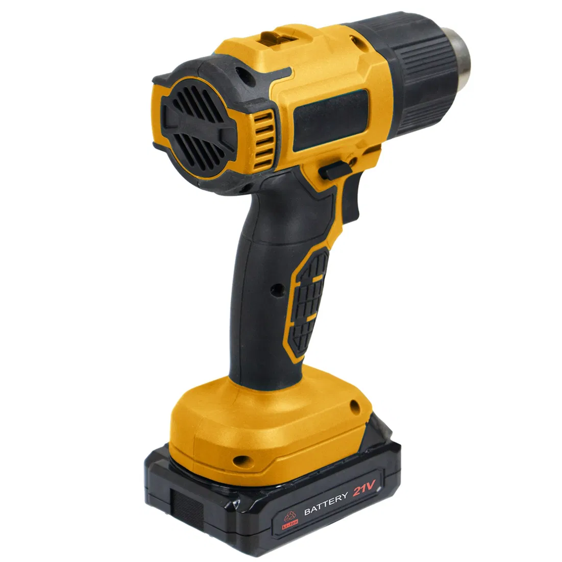 Cordless Heat Gun Kit with 2.0ah Battery, Charger, and Nozzle Set