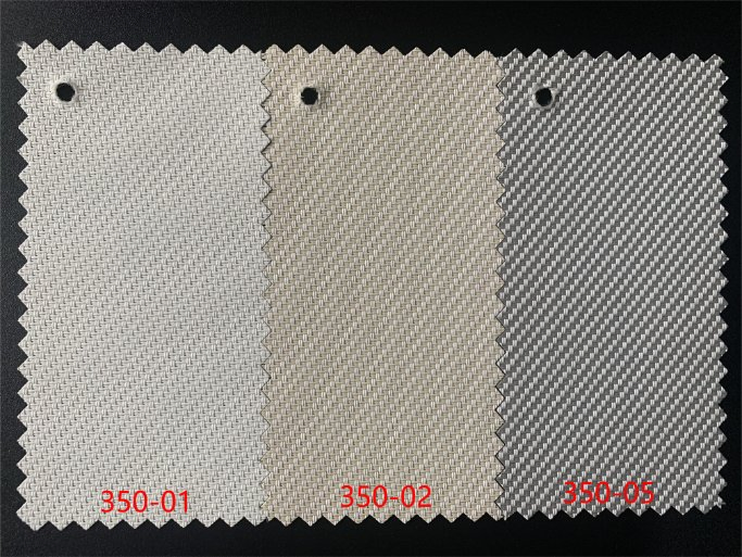 3% Openness Sunscreen Fabric Roller Blinds Roller Shade Window Shades 70% PVC 30% Polyester Twill Weaving Fireproof Waterproof