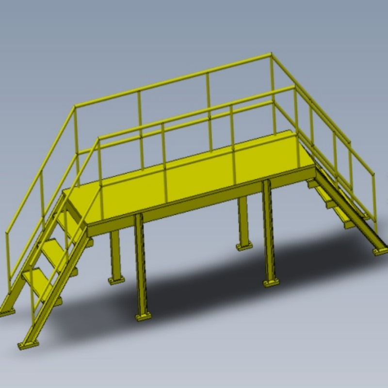 Customized High-Strength Stainless Steel Staircase Manufacturer Metal Welding