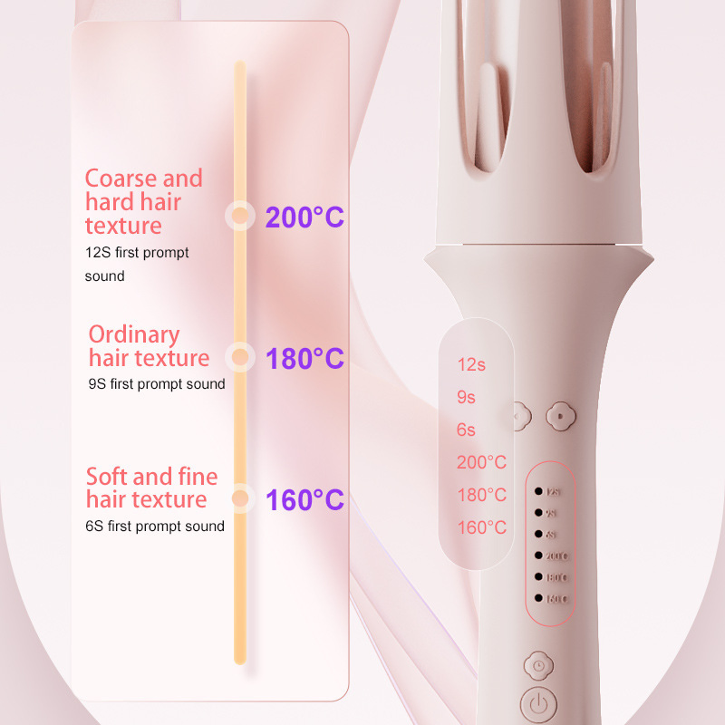 Automatic Min Huang Hair Curling Stick 40mm Artifact Big Egg Curl Straightening Comb 32 Long-Lasting Styling No Damage Hair 28 3-in-1