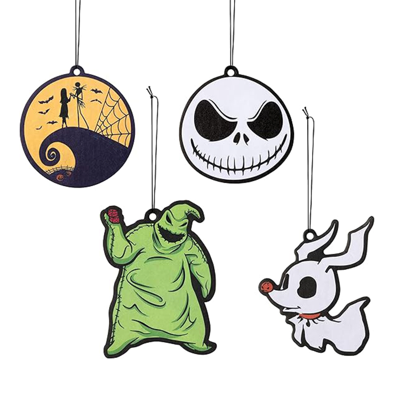 Customized Car Air Freshener Paper Logo Hanging Perfume Fragrance Air Freshener Promotional Gift