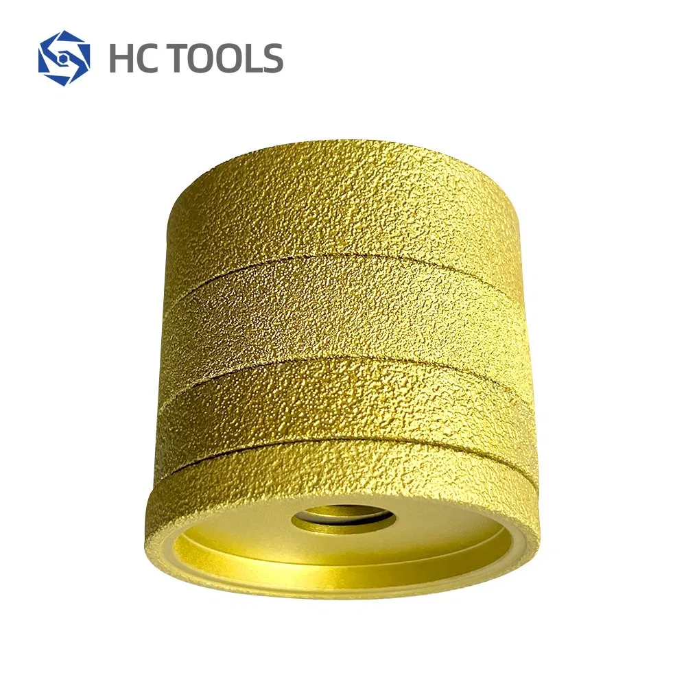 Алмазный шлифовальный круг вакуумной пайки 75 мм для болгарки