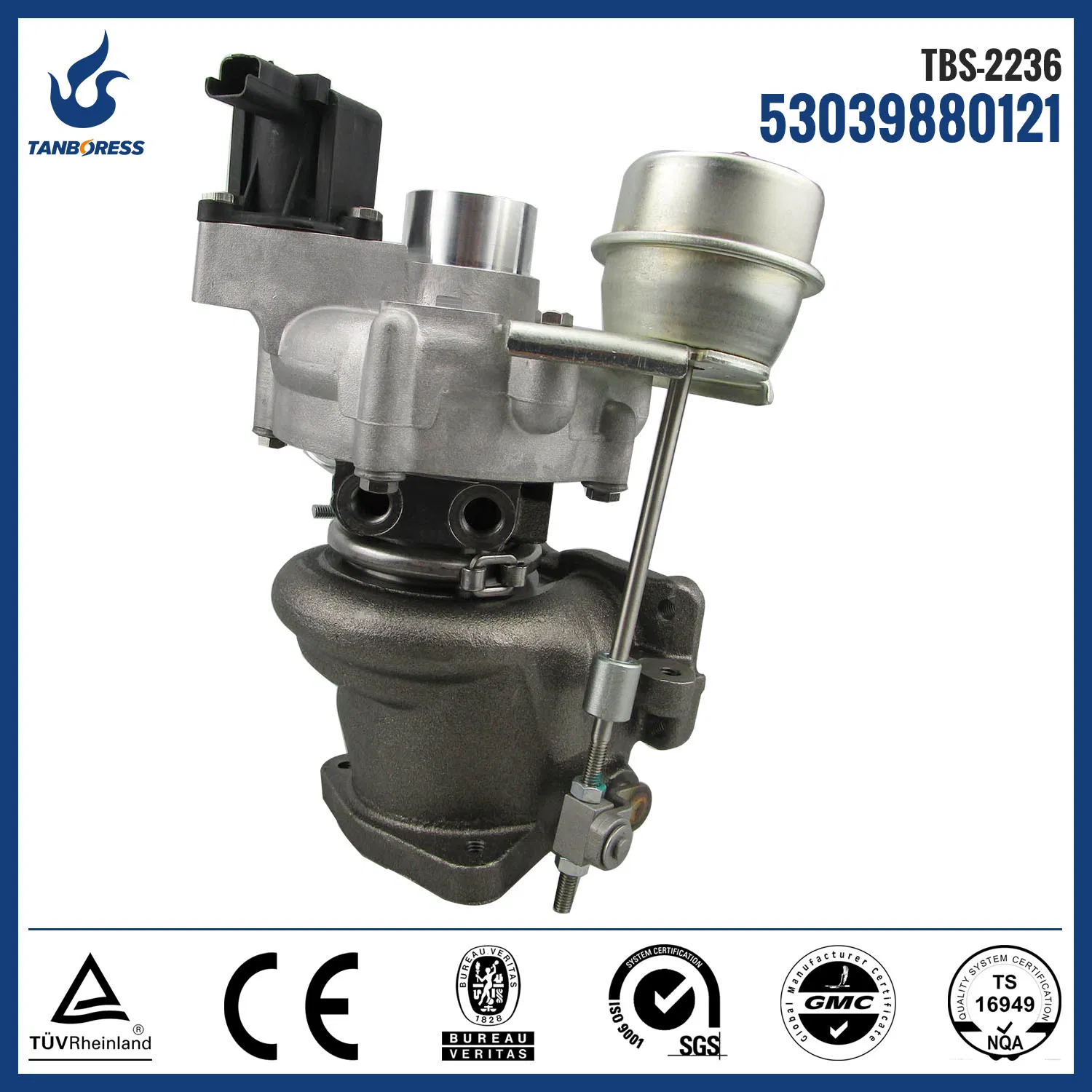 Электрический актуатор турбины GTB1749VK для Volkswagen