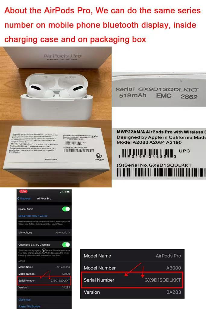 New Series Number Airoha Wireless Bluetooth Headset Earbuds