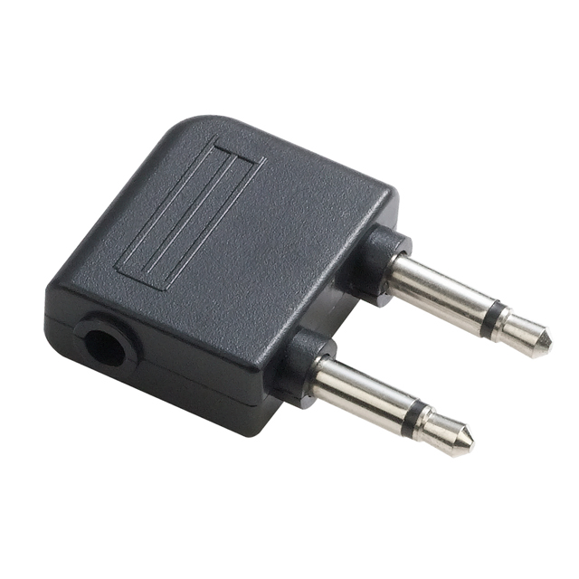 High Quality Headphone Audio Adapter Dual Pin Adapter for Airplane