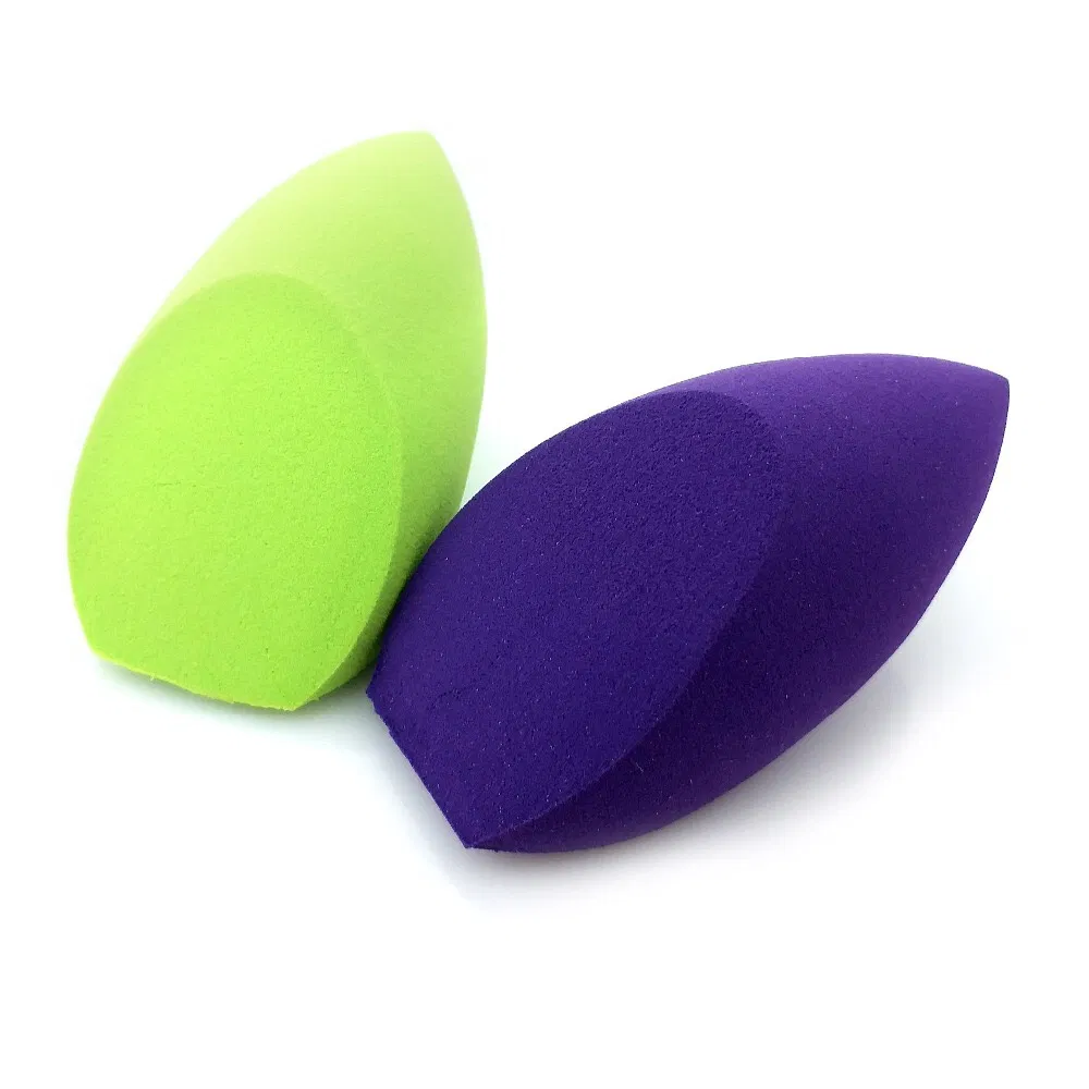 High Quality 3D Two Side Section Cosmetic Sponge Tip Water Drop Foundation Used on Holiday Gift