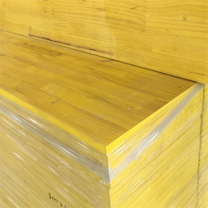 Three-Ply Yellow Board E1 Spruce Pine Fir for Concrete Construction Formwork