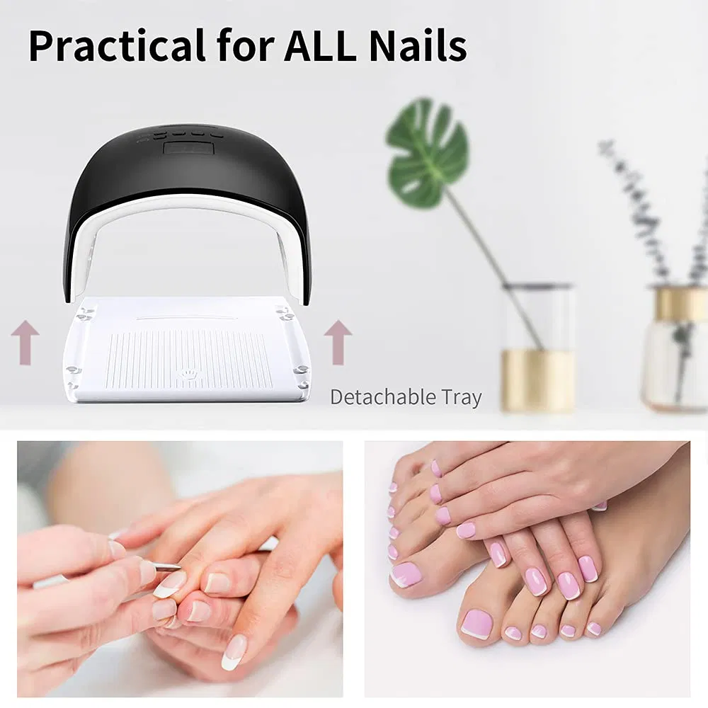 UV LED Nail Lamp 66W S10 Rechargeable Cordless UV Gel Nail Dryer