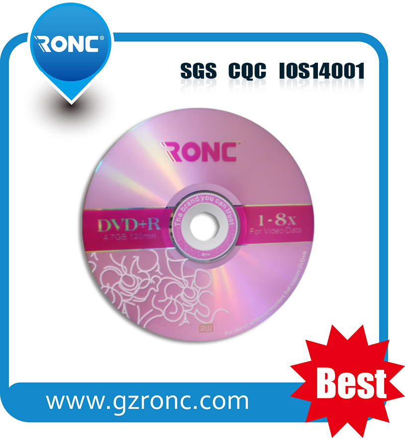 DVD-R диски Ronc 4.7GB, 16x, 100 упаковок