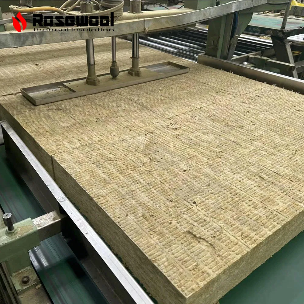 Large Stock Fire Retardant & Fireproof Material Rock Wool Board