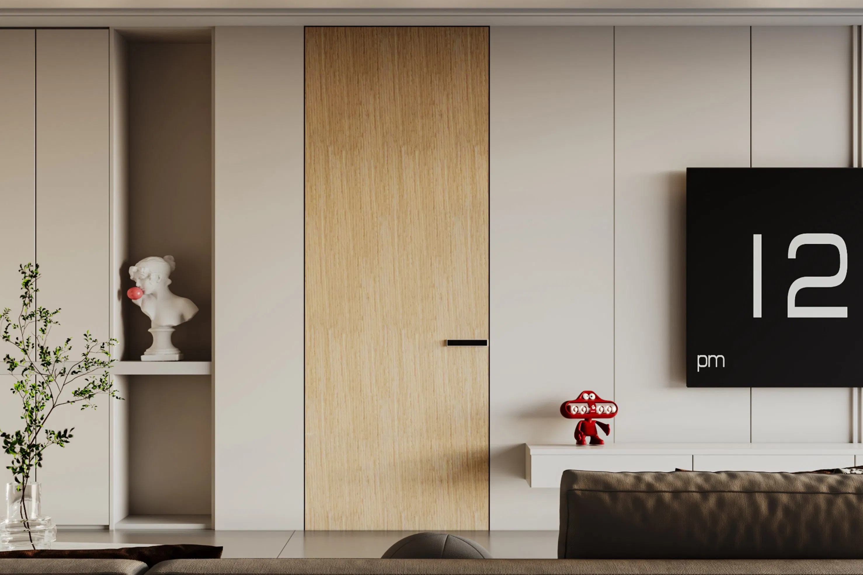 Impact-Resistant UPVC Door for Storm-Prone Areas