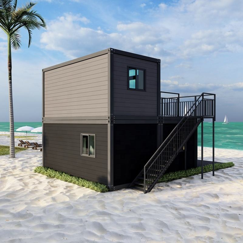 China Supplier Living Container House Mobile Prefab House Apartment Shop Pack Container Mobile Home