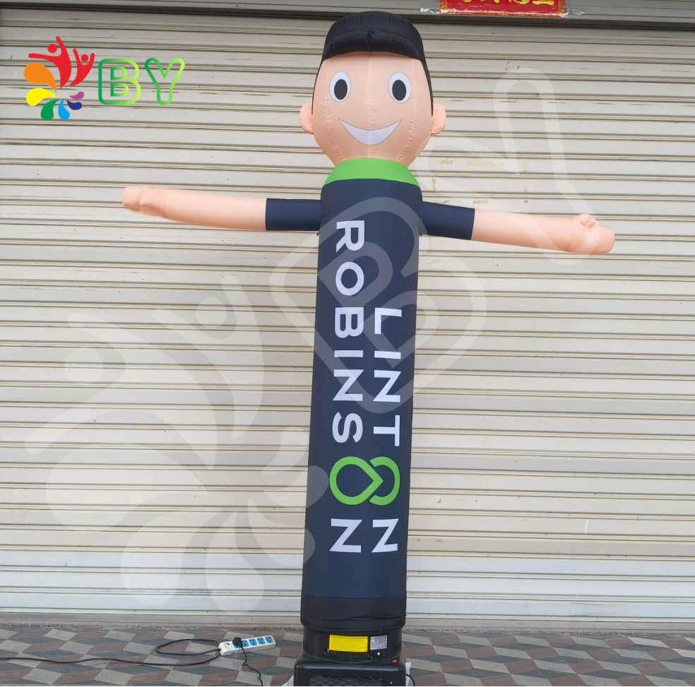 Custom Santa Air Dancer Event Advertising Inflatable Air Dancers Inflatable Wave Man Waving Inflatable Air Tube Man for Sale