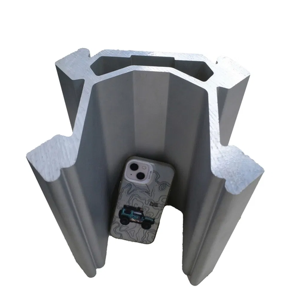 Solid Industrial Mining Support Chassis Frame Beam Aluminum Profiles for Crusher