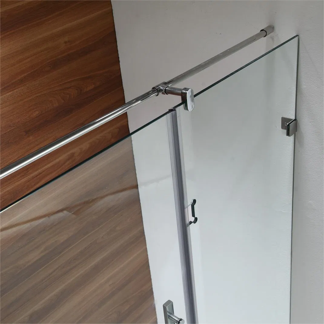 Elegant L-Shaped Transparent Glass Shower Room for Modern Bathrooms (JJ4404)