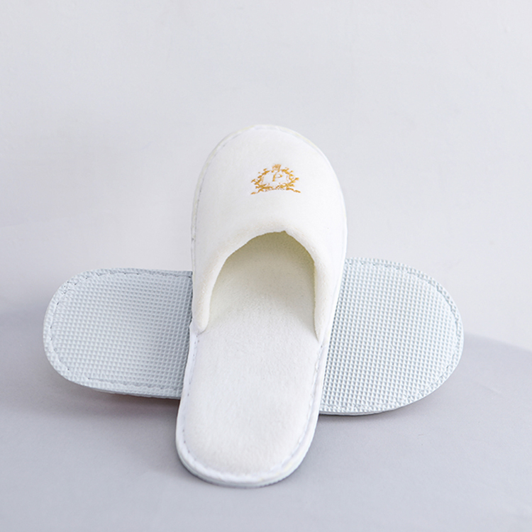 White Hotel in-Room Premium Luxury Soft White Slippers