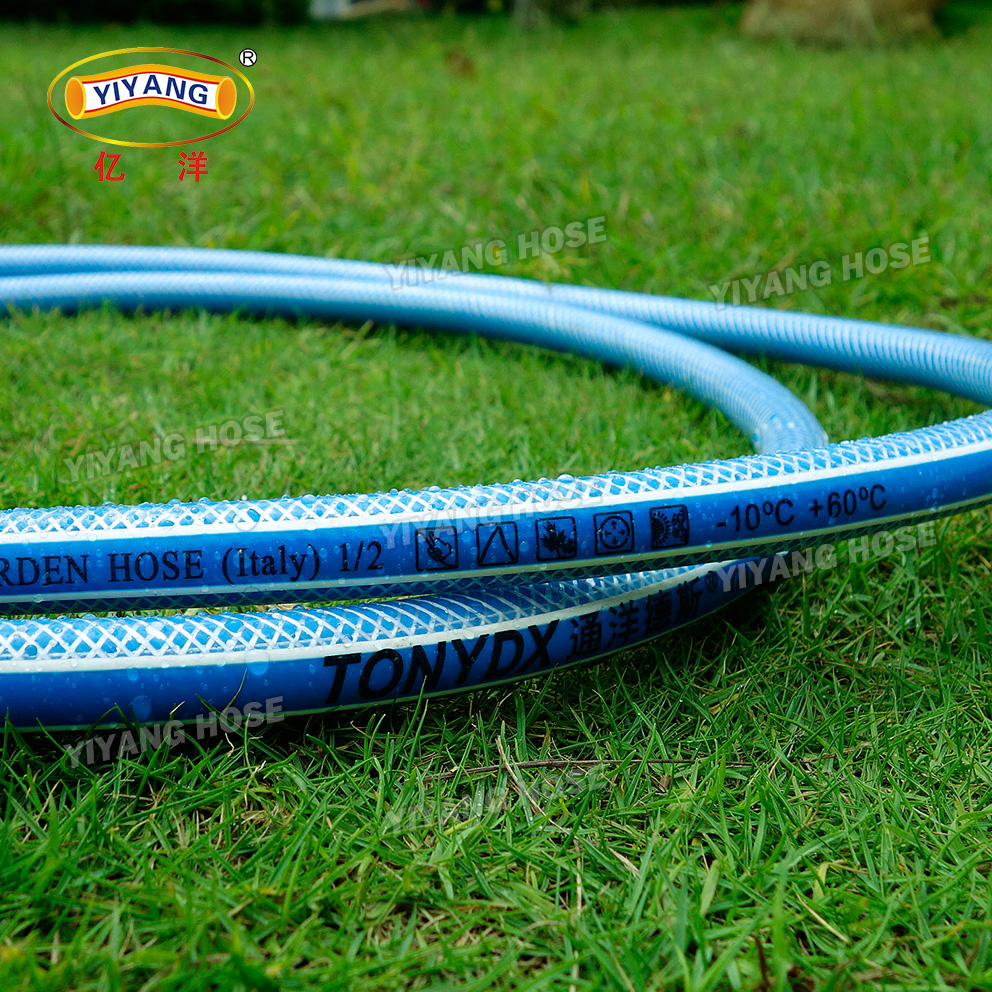 Heavy-Duty 5/8 Inch Kink-Free PVC Water Hose with Custom Logo