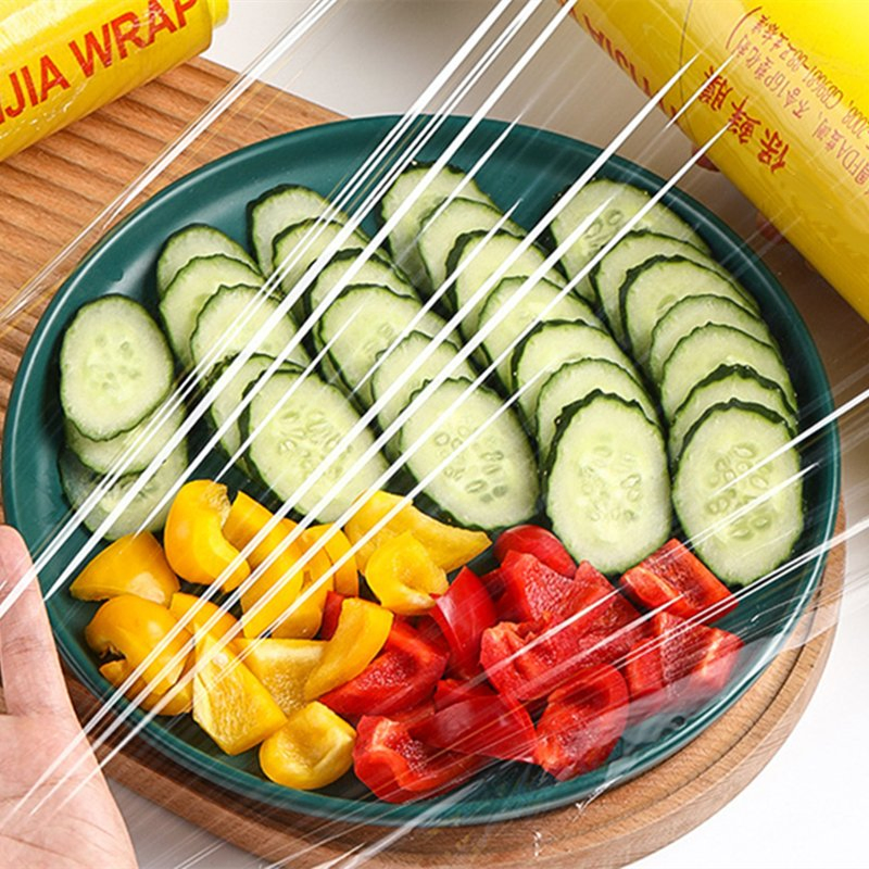 9-12mic Seal Food Fresh Keeping Wrap Stretch Food Storage Cling Film for Food
