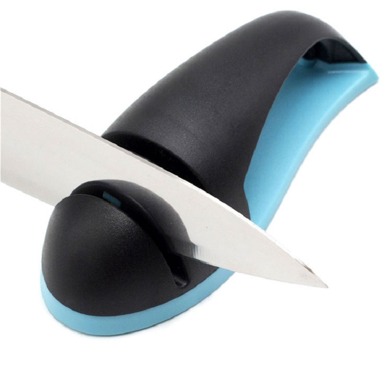 Premium 2-Stage Manual Knife Sharpener for Safe and Easy Kitchen Use Bl17161