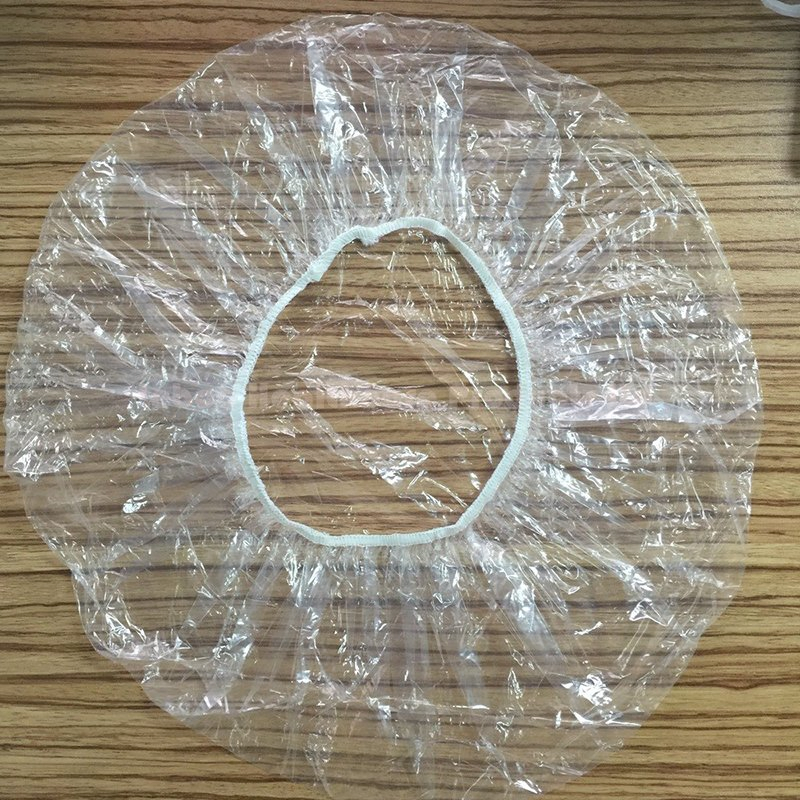 High Quality Waterproof Salon Hair Dry Cap Custom Transparent Hair Cover
