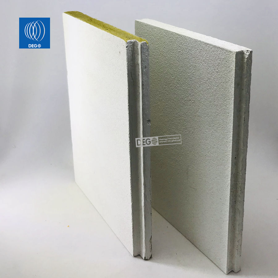 White Lay in Suare Edge Glass Wool Ceiling Panels