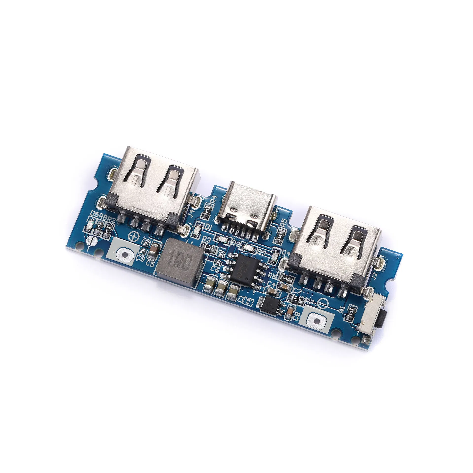 Плата зарядки Type-C, 5V 2.4A, двойной USB выход