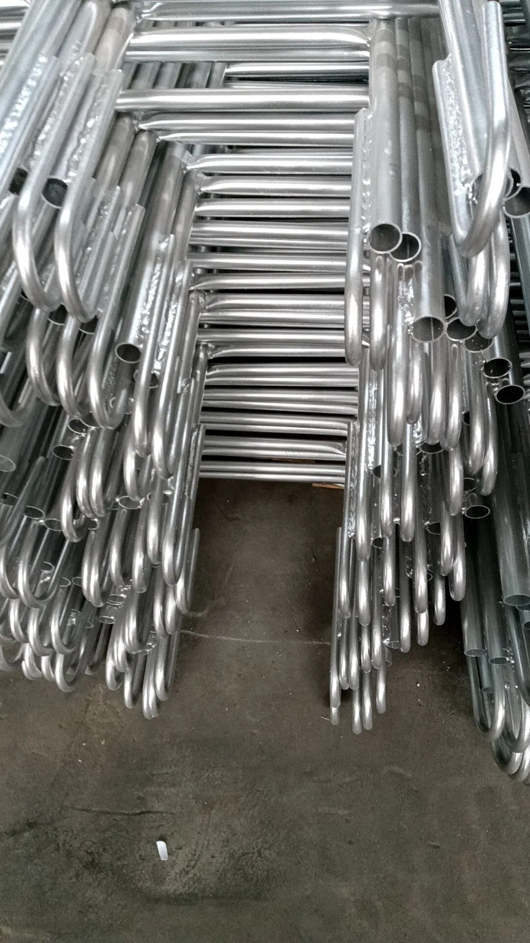 Construction Scaffolding Scaffold Galvanized Steel Climb Monkey Ladder with Hooks Climbing Stair Case